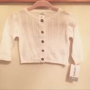 NWT White Cardigan